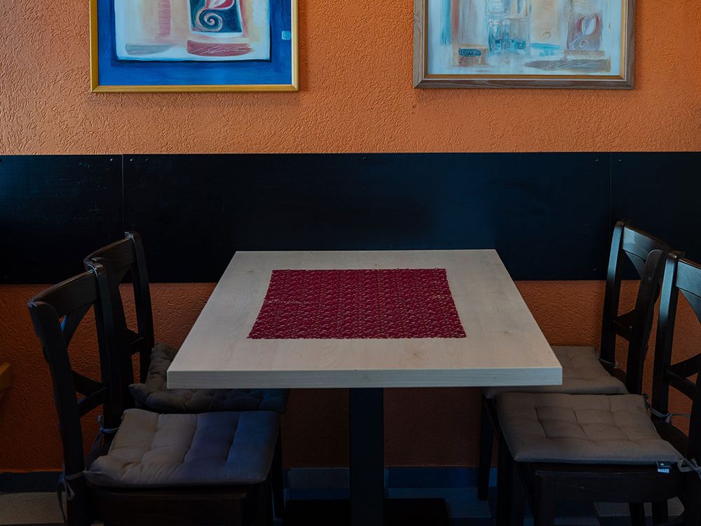 Freie Sitzplätze bei Pizzeria Avanti